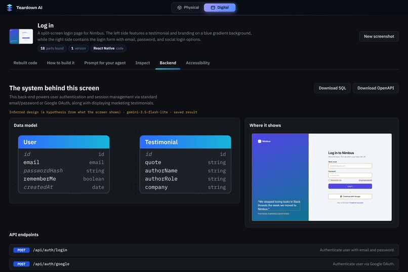 Teardown AI – screenshot 6