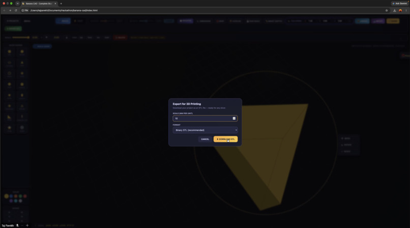 Banana CAD – screenshot 6