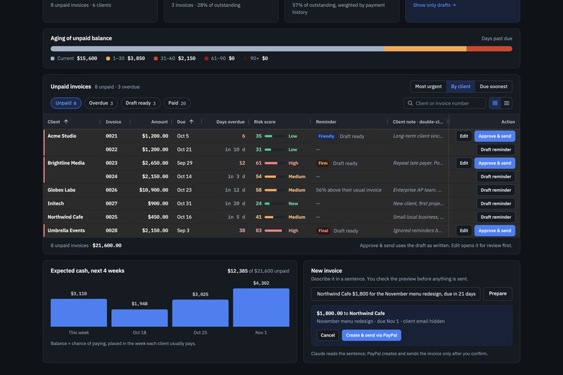 Invoice Chaser – screenshot 3