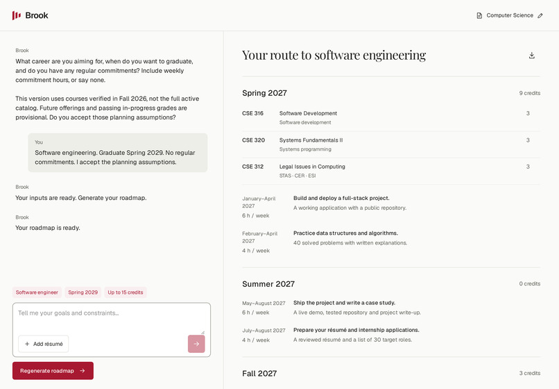Brook – screenshot 2