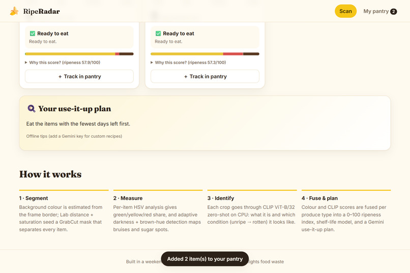 RipeRadar – screenshot 4