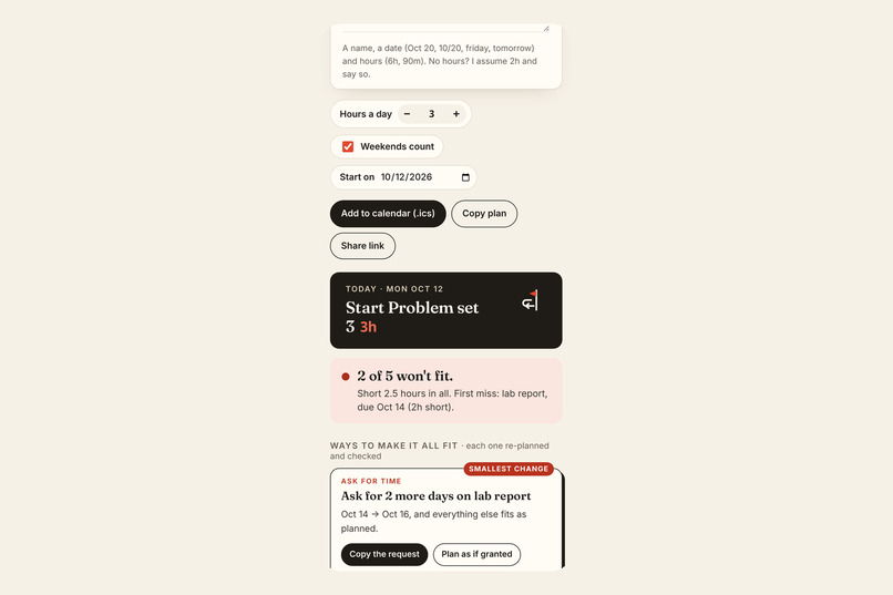 Backplan – screenshot 5
