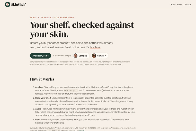 SkinShelf – screenshot 1