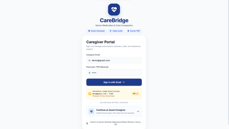 CareBridge Ambient OS – screenshot 1