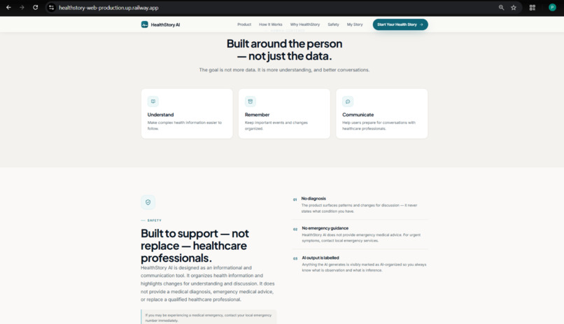  Healthstory AI – screenshot 6