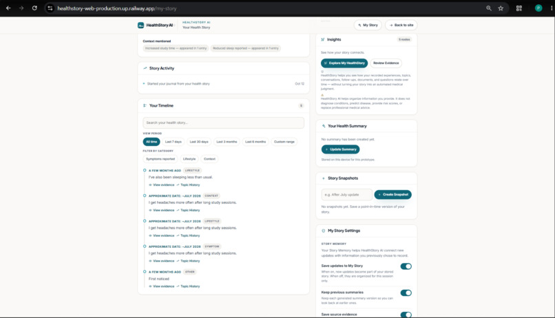  Healthstory AI – screenshot 15
