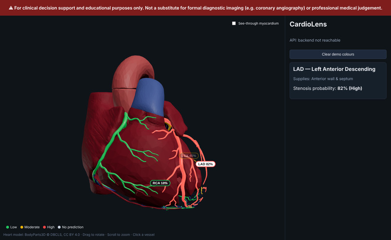 CardioLens – screenshot 2