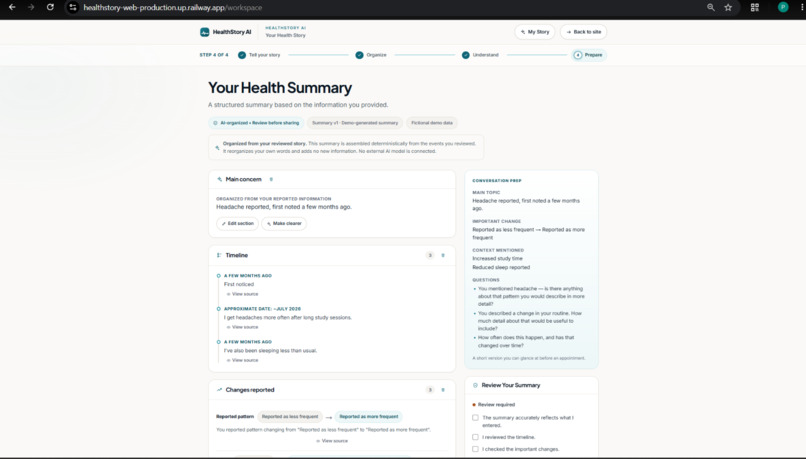  Healthstory AI – screenshot 11