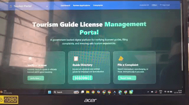 Smart Tourism Guide System – screenshot 1