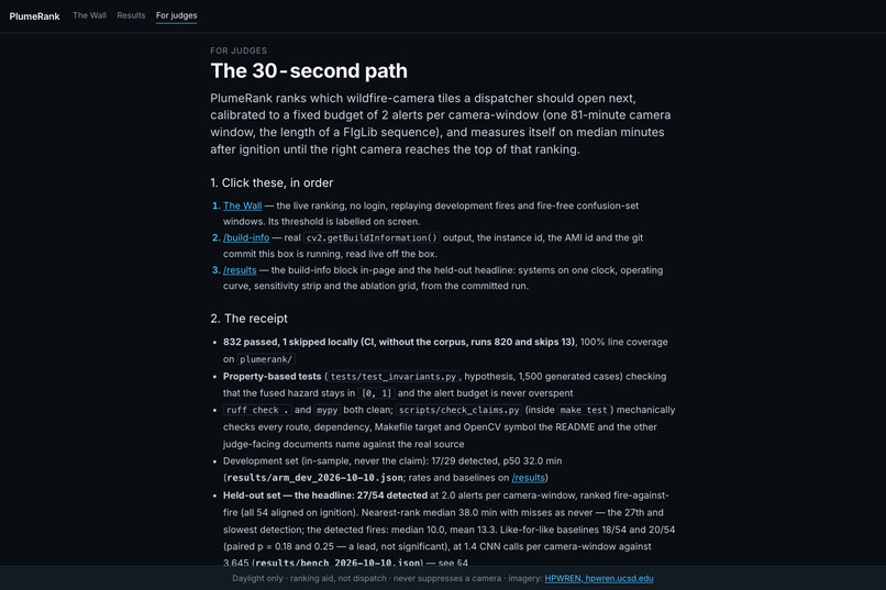 PlumeRank – screenshot 2