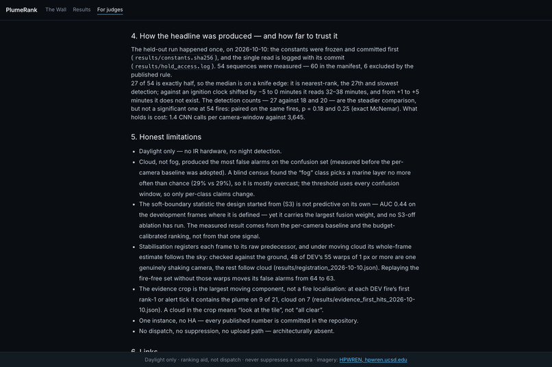 PlumeRank – screenshot 1