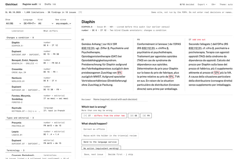 Gleichlaut – screenshot 1