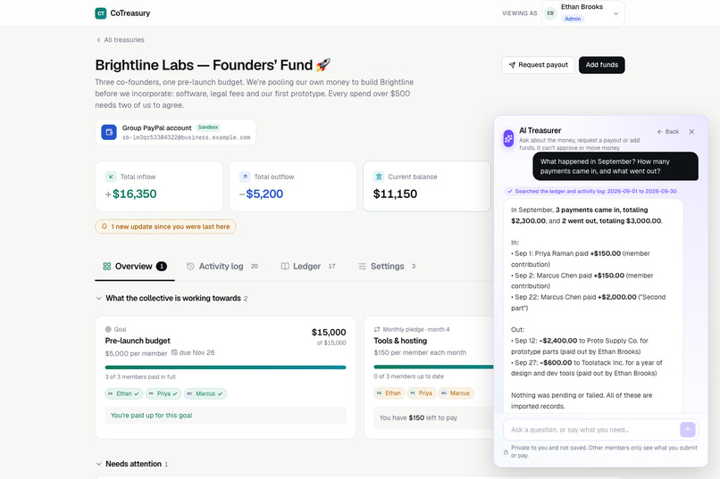 CoTreasury – screenshot 8