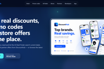DiscountHub — AI Shopping Platform