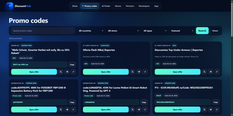 DiscountHub — AI Shopping Platform – screenshot 4