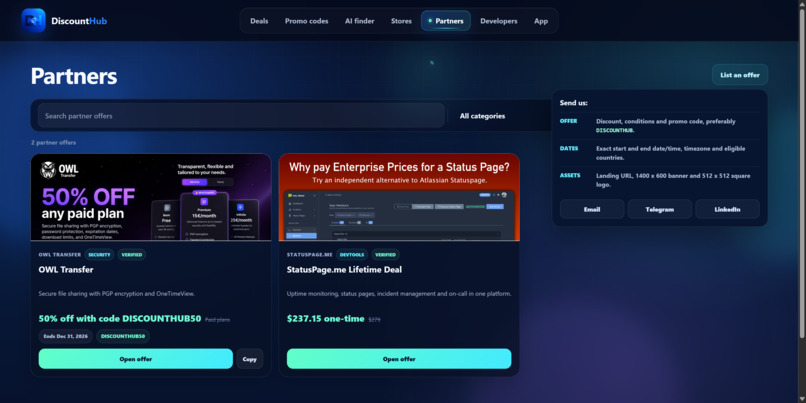DiscountHub — AI Shopping Platform – screenshot 7