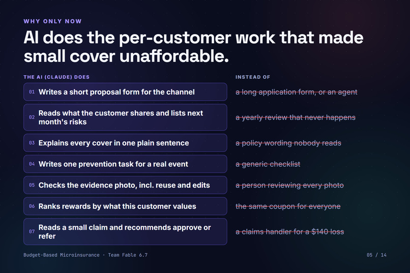 Budget-Based Microinsurance – screenshot 5