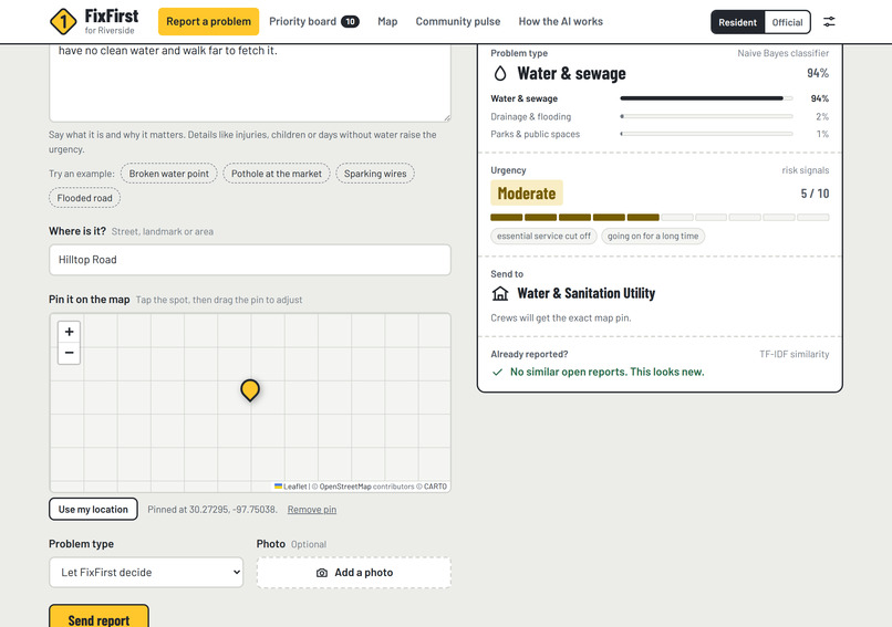 FixFirst – screenshot 5