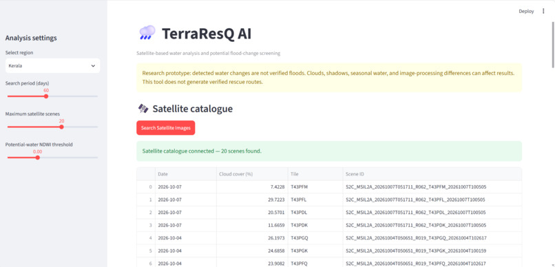 TerraResQ-AI – screenshot 1