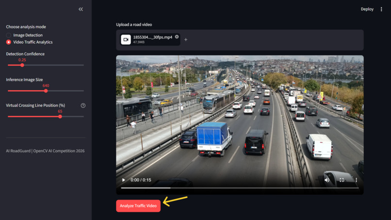 AI RoadGuard – screenshot 2