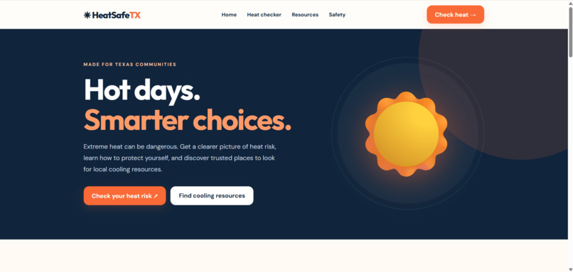 HeatSafeTX – screenshot 1