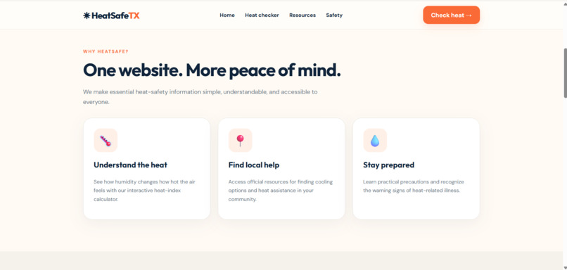 HeatSafeTX – screenshot 2