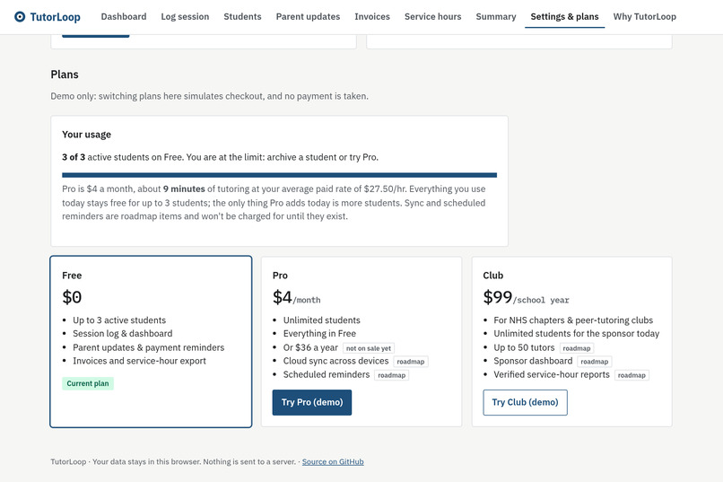 TutorLoop – screenshot 5