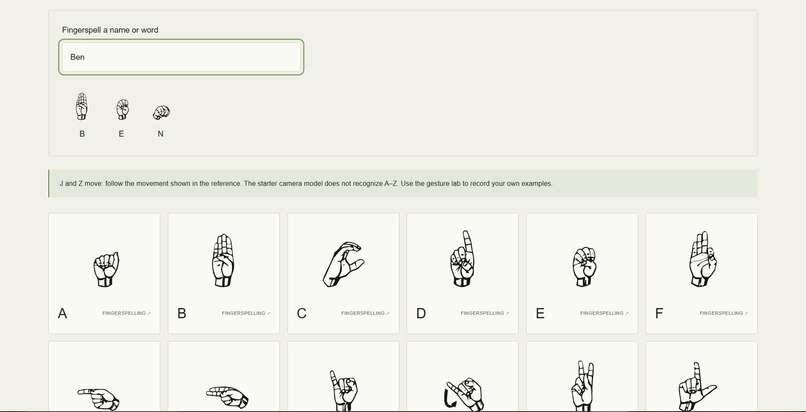 SignSpeak – screenshot 4