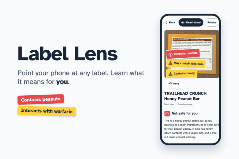 Label Lens – screenshot 4