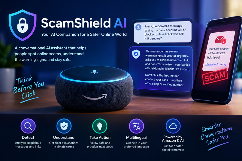 ScamShield AI — A Conversational Safety Assistant – screenshot 1
