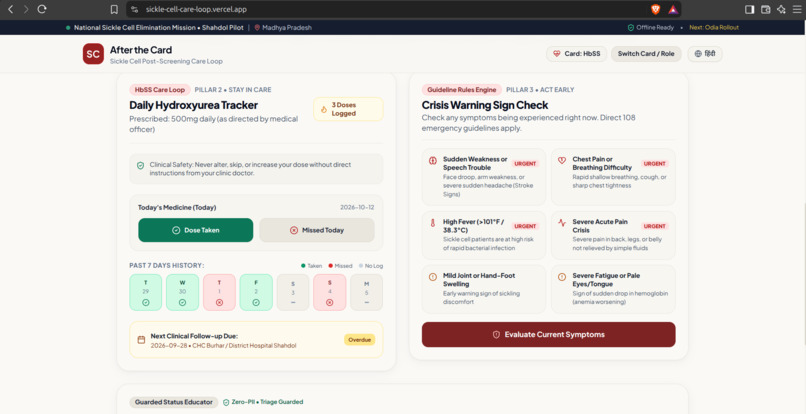 Sickle Cell Care Loop – screenshot 5