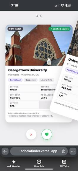 Scholafinder – screenshot 4