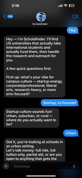 Scholafinder – screenshot 5
