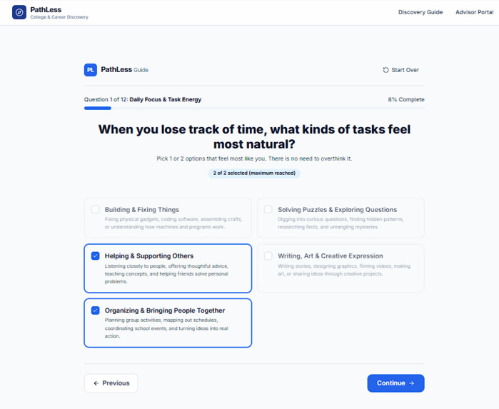 PathLessAI – screenshot 2