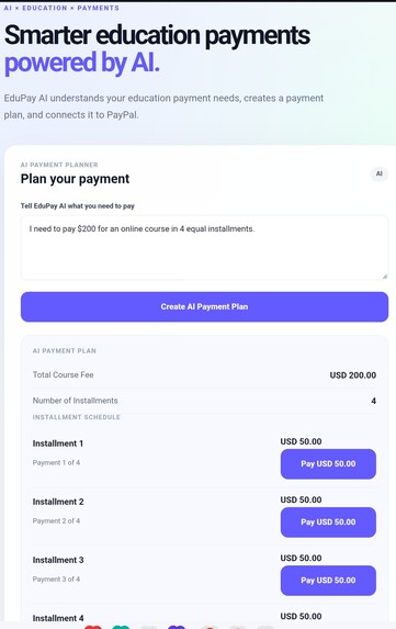 EduPay AI — Smart Education Payments – screenshot 2