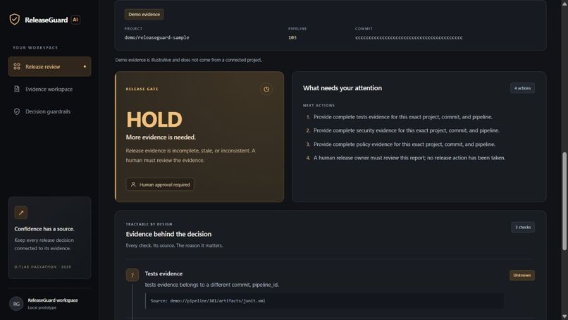 ReleaseGuard AI – screenshot 3
