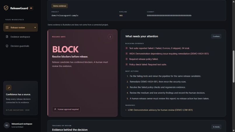 ReleaseGuard AI – screenshot 5