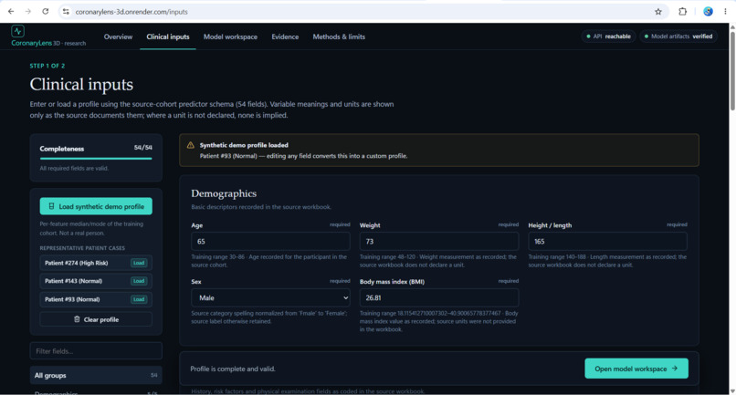 CoronaryLens 3D: Context Beyond the Score – screenshot 3