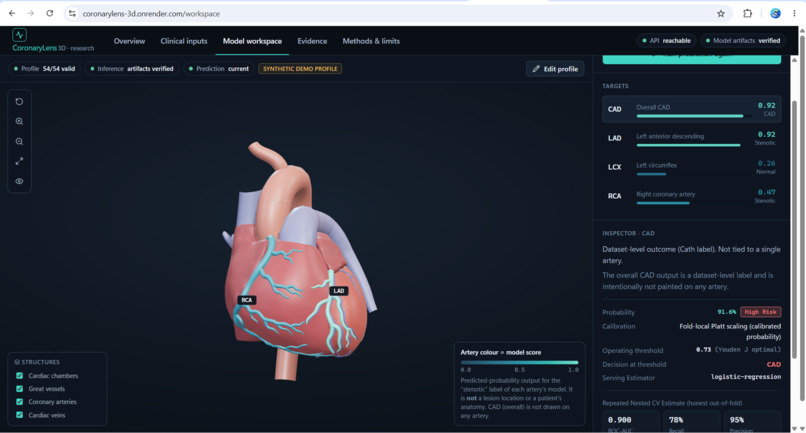 CoronaryLens 3D: Context Beyond the Score – screenshot 5