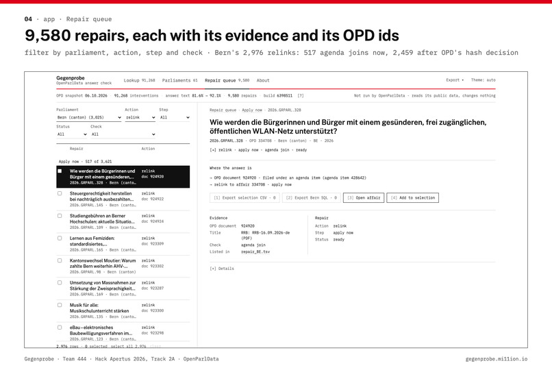 Gegenprobe – screenshot 6