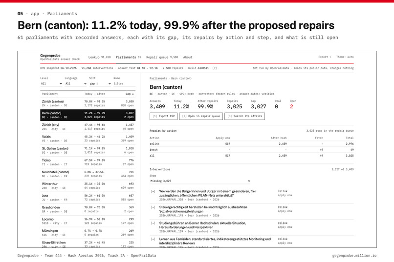 Gegenprobe – screenshot 7