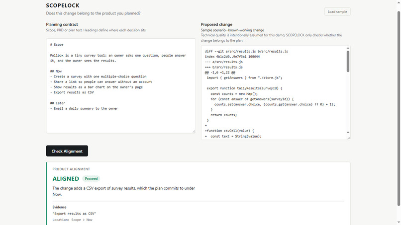 SCOPELOCK – screenshot 2