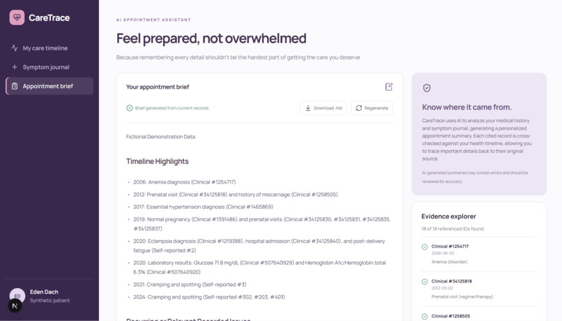 CareTrace – screenshot 5