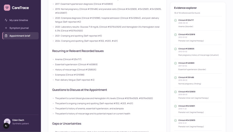 CareTrace – screenshot 6