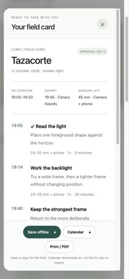 Luma Field Director – screenshot 1