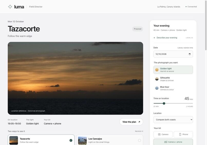 Luma Field Director – screenshot 3