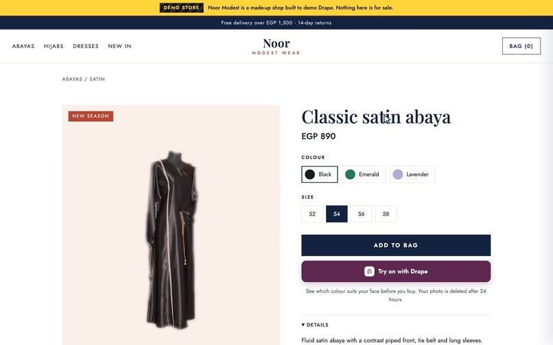 Drape – screenshot 1