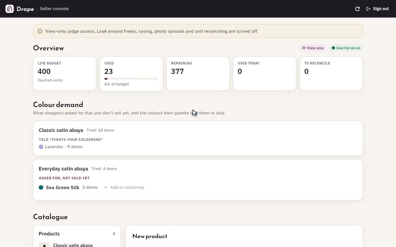 Drape – screenshot 3