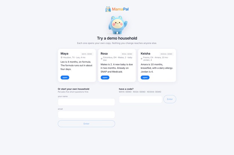 MamaPal – screenshot 1