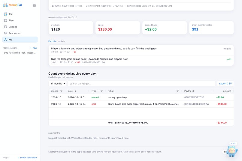 MamaPal – screenshot 3